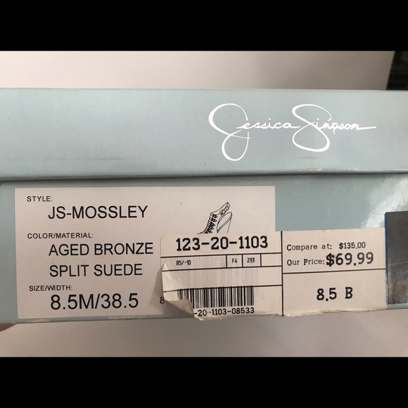 Jessica Simpson Brown Wedges - Picture 10 of 10